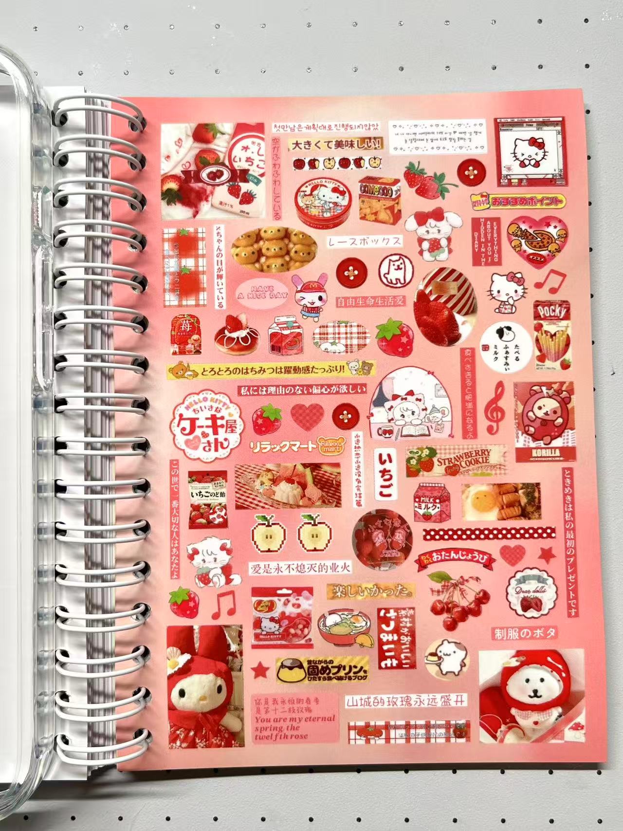 【Limited Edition 11】Cream Fantasia Sticker Book Handmade Sticker Phone Case