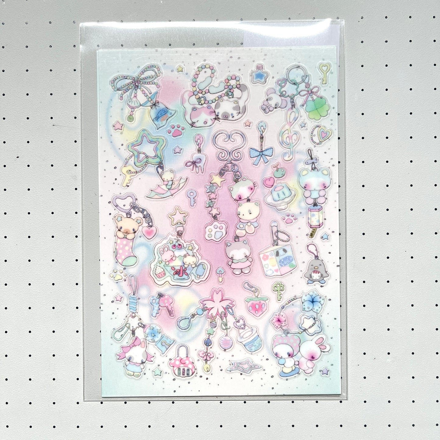 Lovely Girl Cute Sticker Sheets