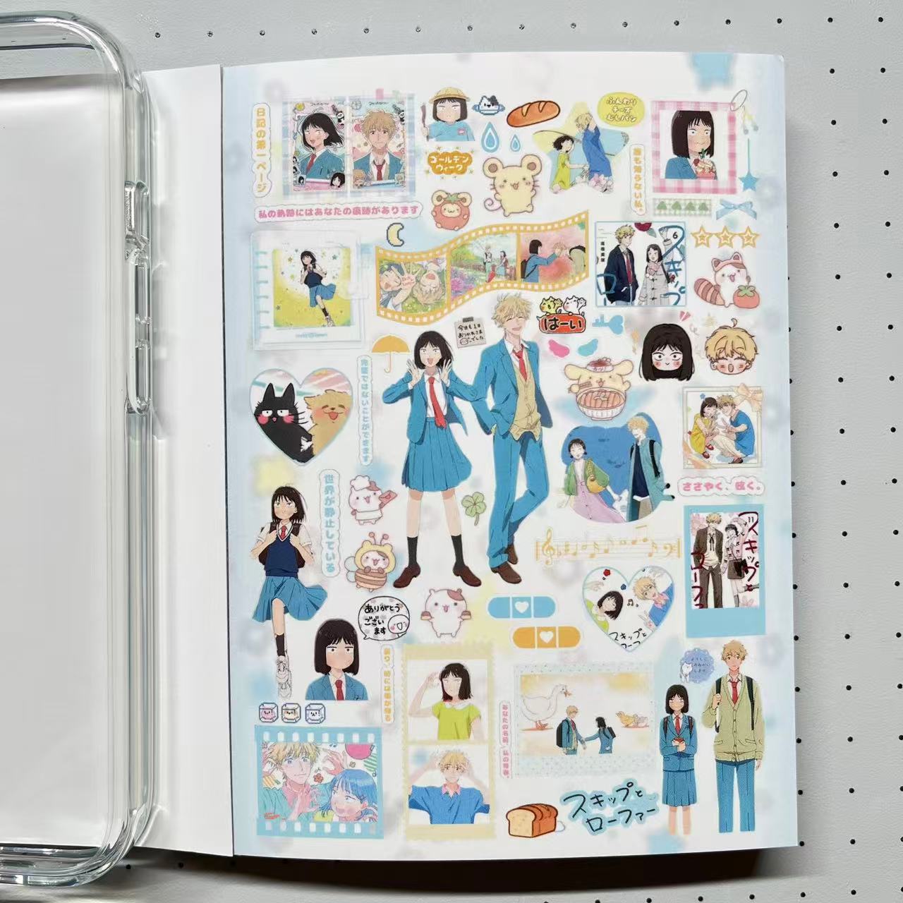 【Limited Edition 12】Chronicle Of Time's Love Sticker Book Handmade Sticker Phone Case
