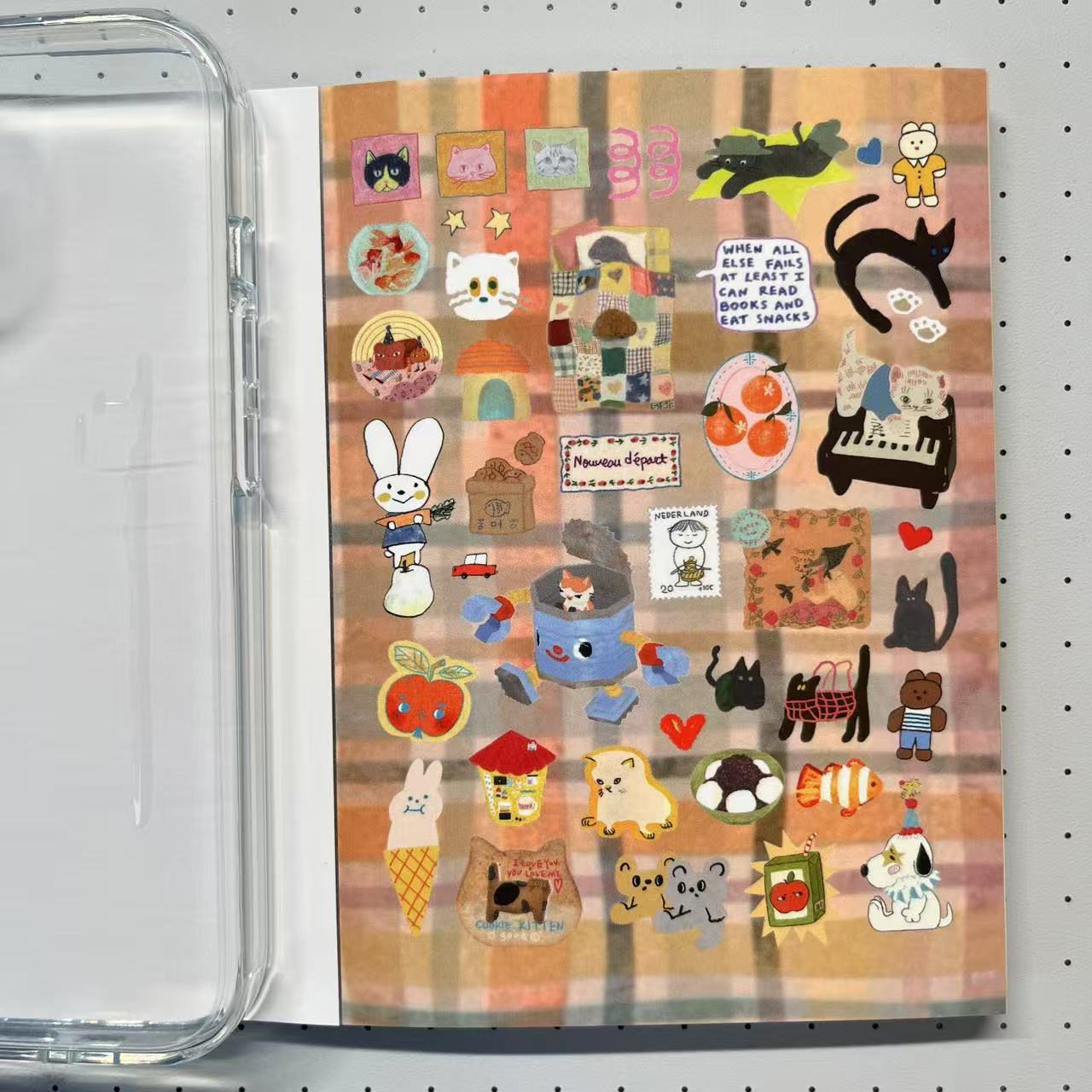 【Limited Edition 5】Salty Daydream Sticker Book Handmade Sticker Phone Case