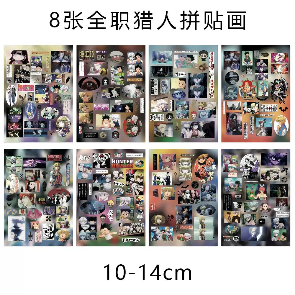 8 Sheets HUNTER×HUNTER Stickers