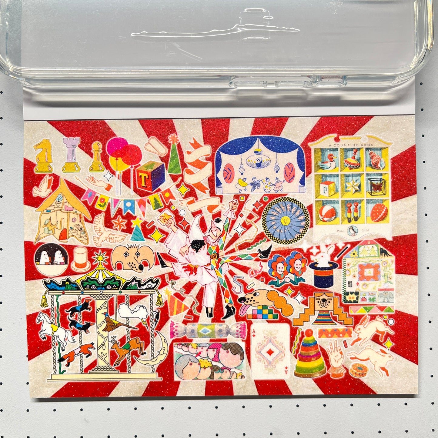 【Limited Edition 9】Steal a moment of leisure Sticker Book Handmade Sticker Phone Case