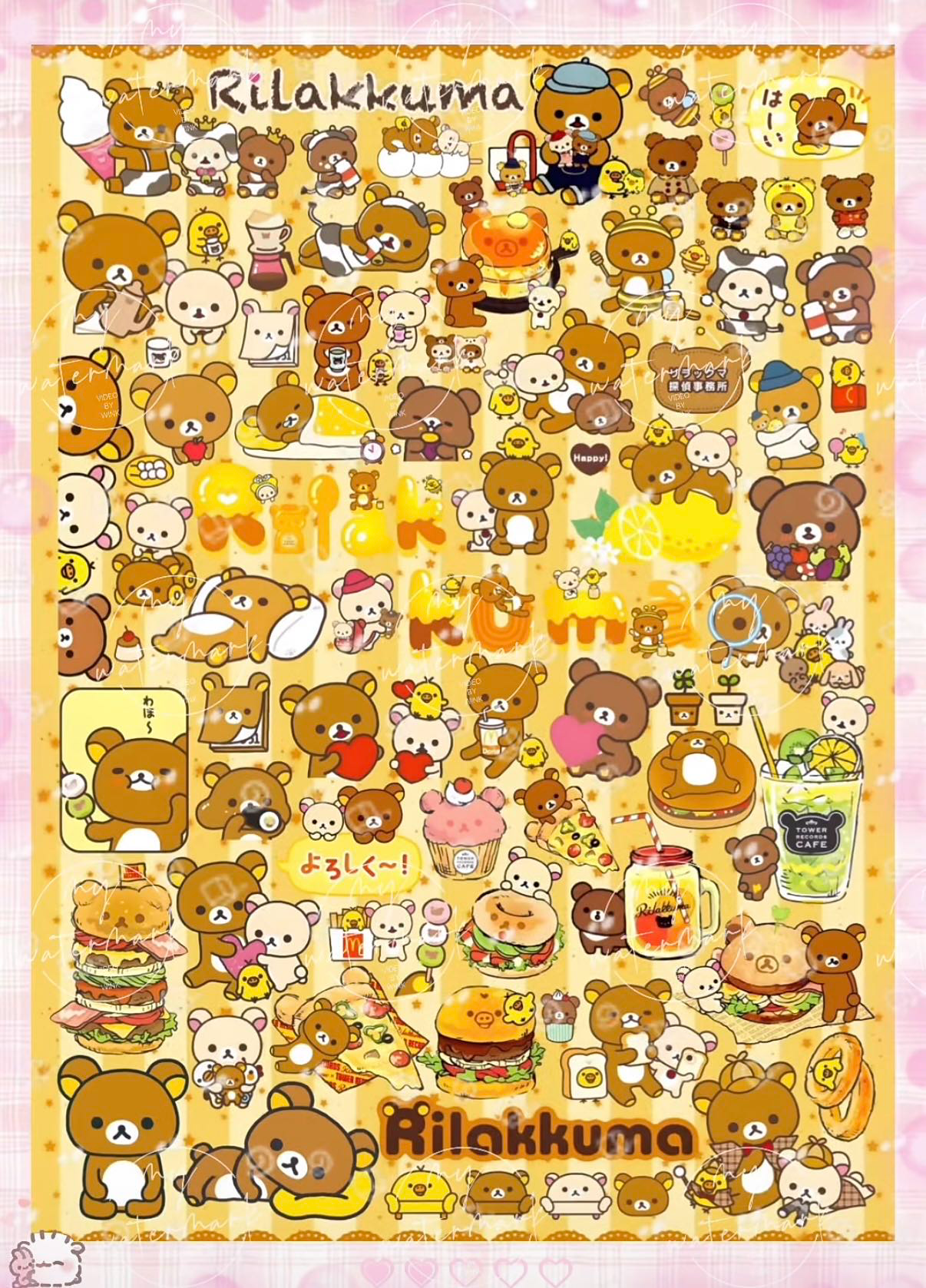 【Pre-Order】Wonderland Shop Sticker Book(Single Pages Can Be Purchased Individually)