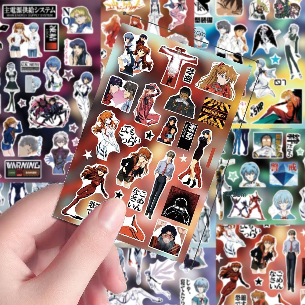 8 Sheets ‌EVA Stickers