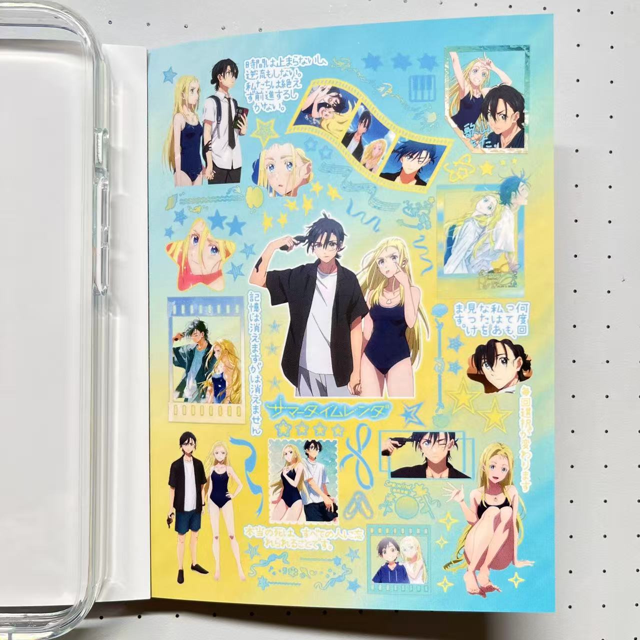 【Limited Edition 12】Chronicle Of Time's Love Sticker Book Handmade Sticker Phone Case
