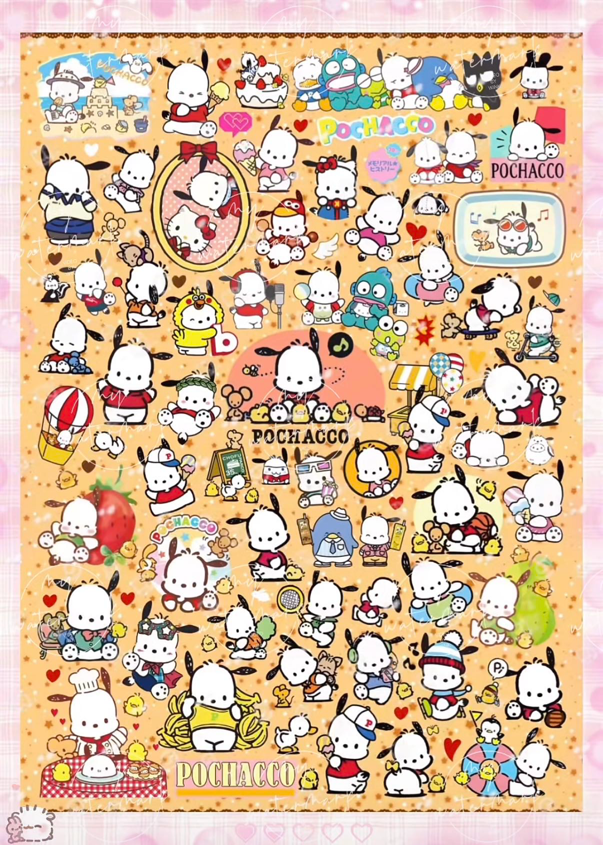 【Pre-Order】Wonderland Shop Sticker Book(Single Pages Can Be Purchased Individually)