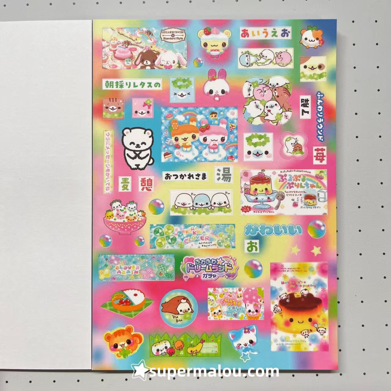 32Pages Cute Bear Dairy Sticker Book