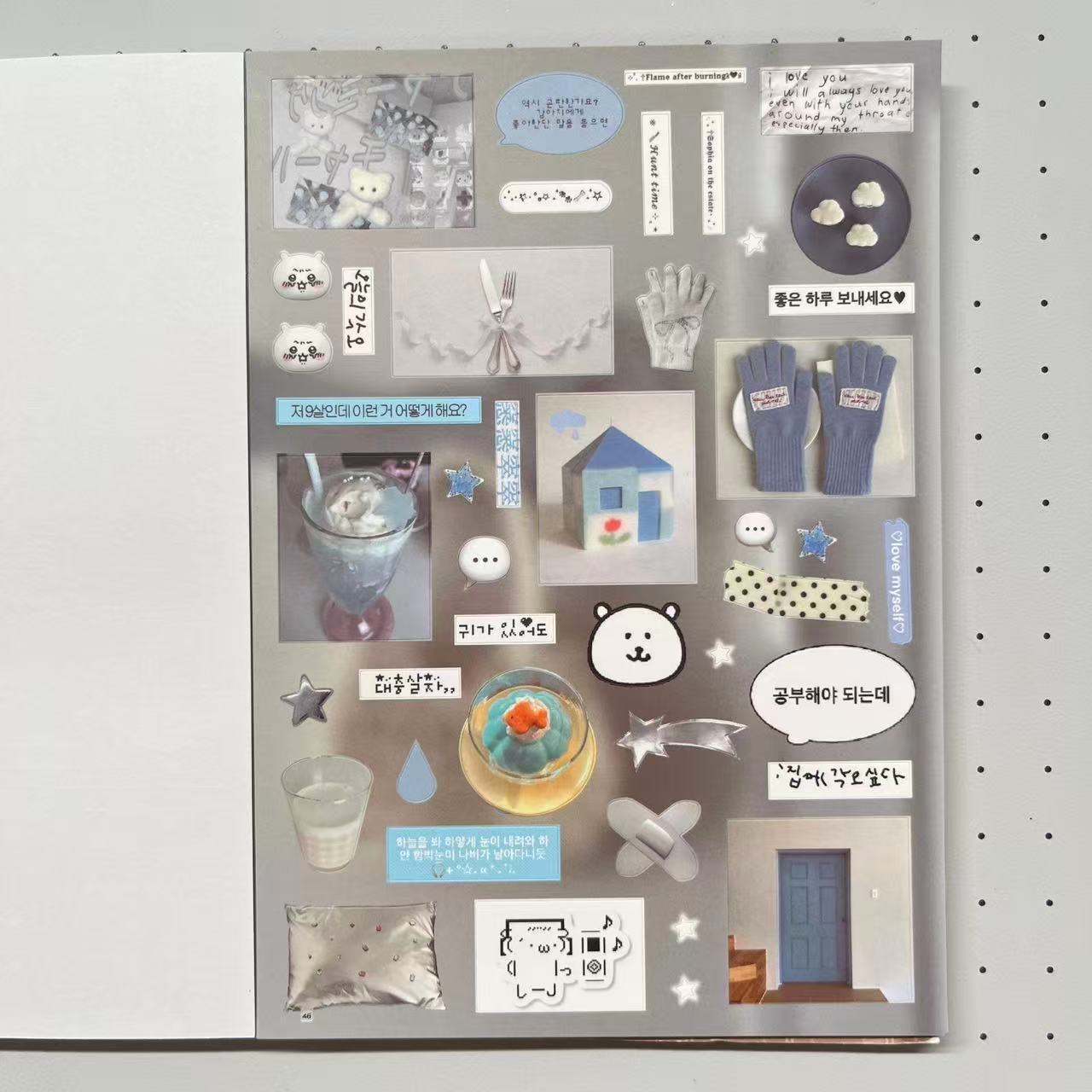 32Pages Cute Bear Dairy Sticker Book