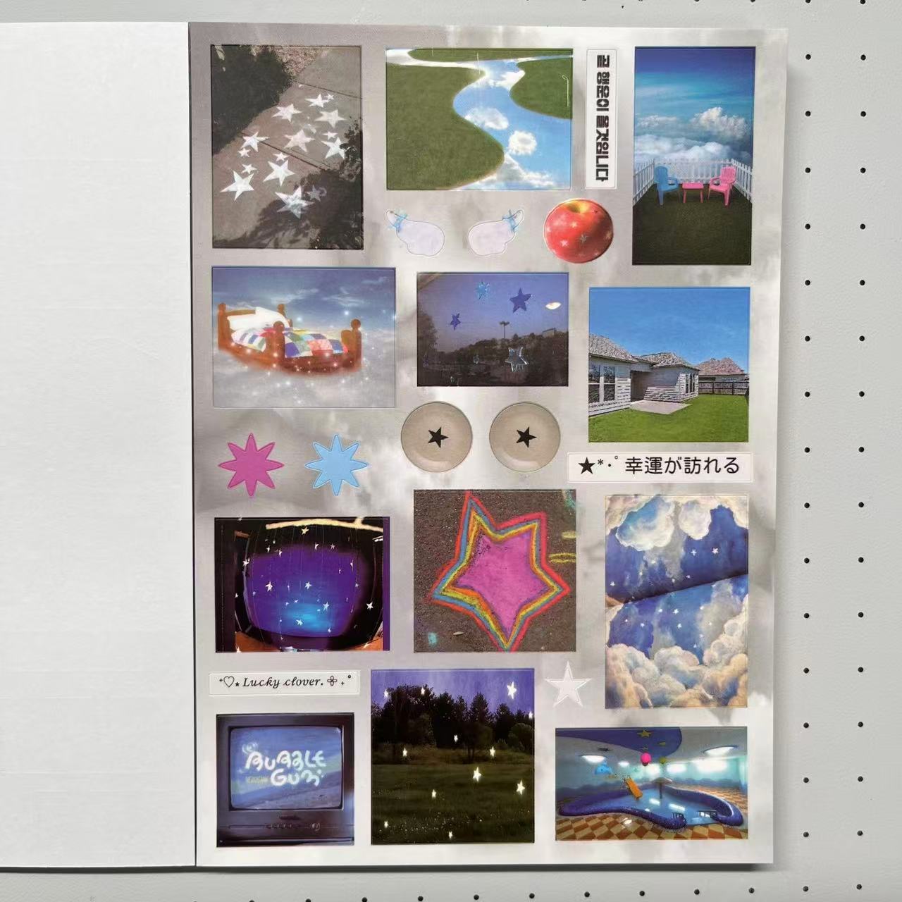 32Pages Cute Bear Dairy Sticker Book