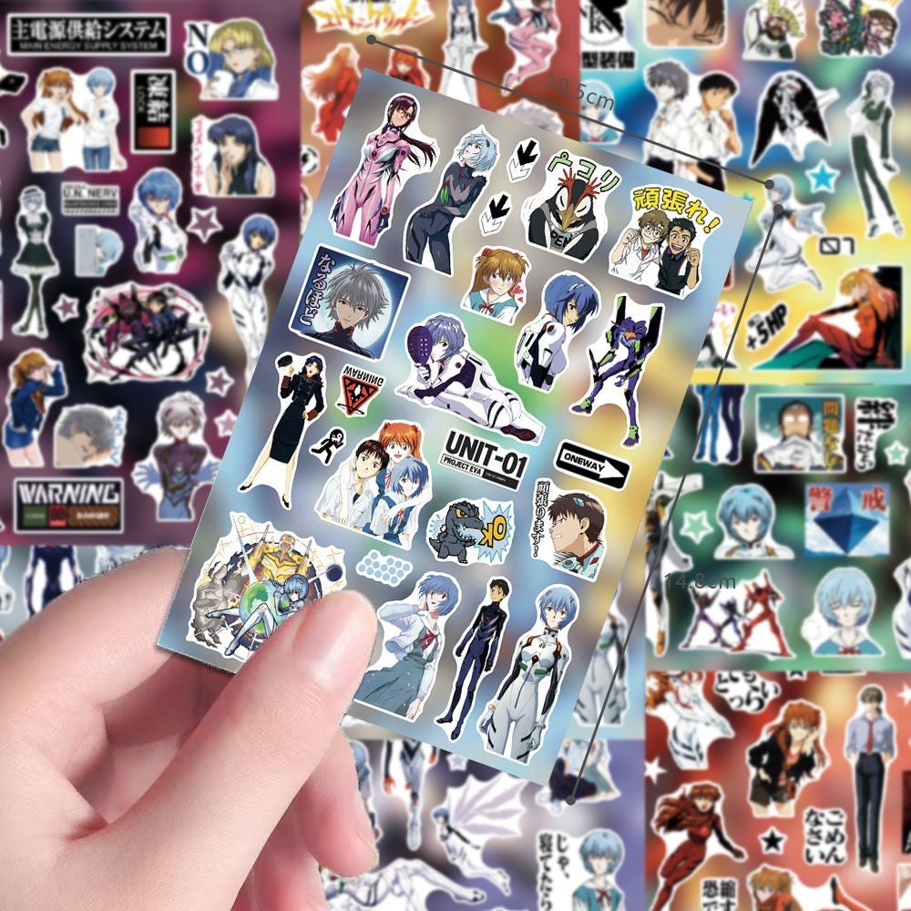 8 Sheets ‌EVA Stickers