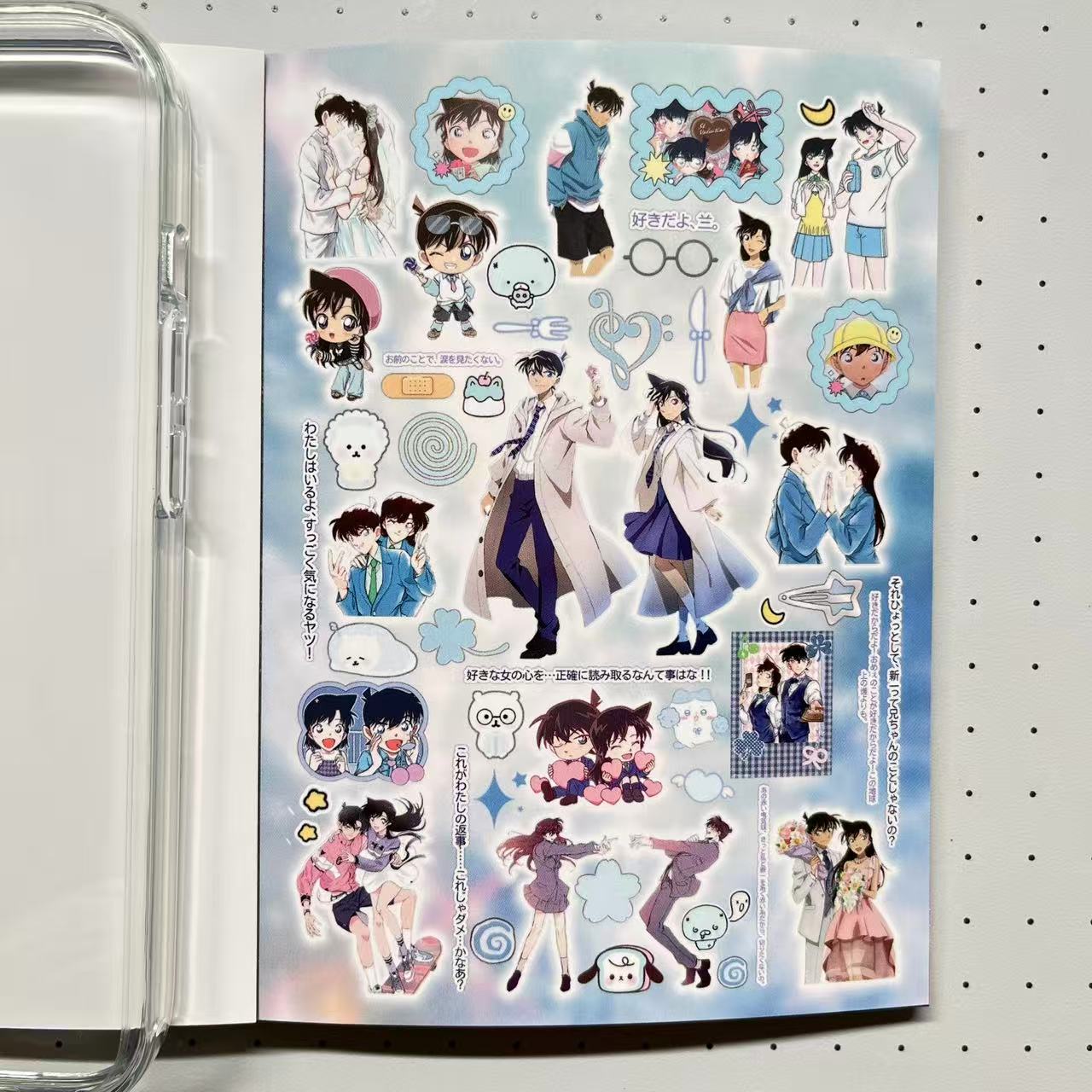 【Limited Edition 12】Chronicle Of Time's Love Sticker Book Handmade Sticker Phone Case