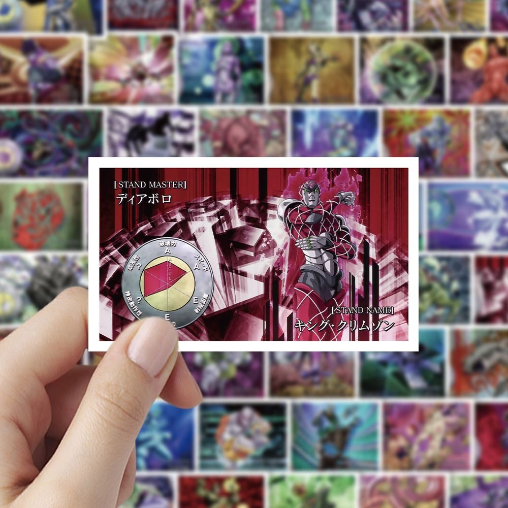 96Pcs JoJo's Bizarre Adventure Stand Stickers