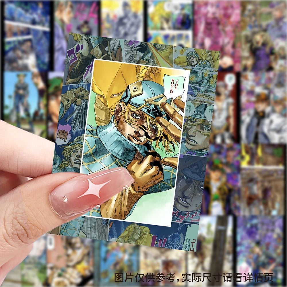 60Pcs JoJo's Bizarre Adventure Fateful Tension Stickers A