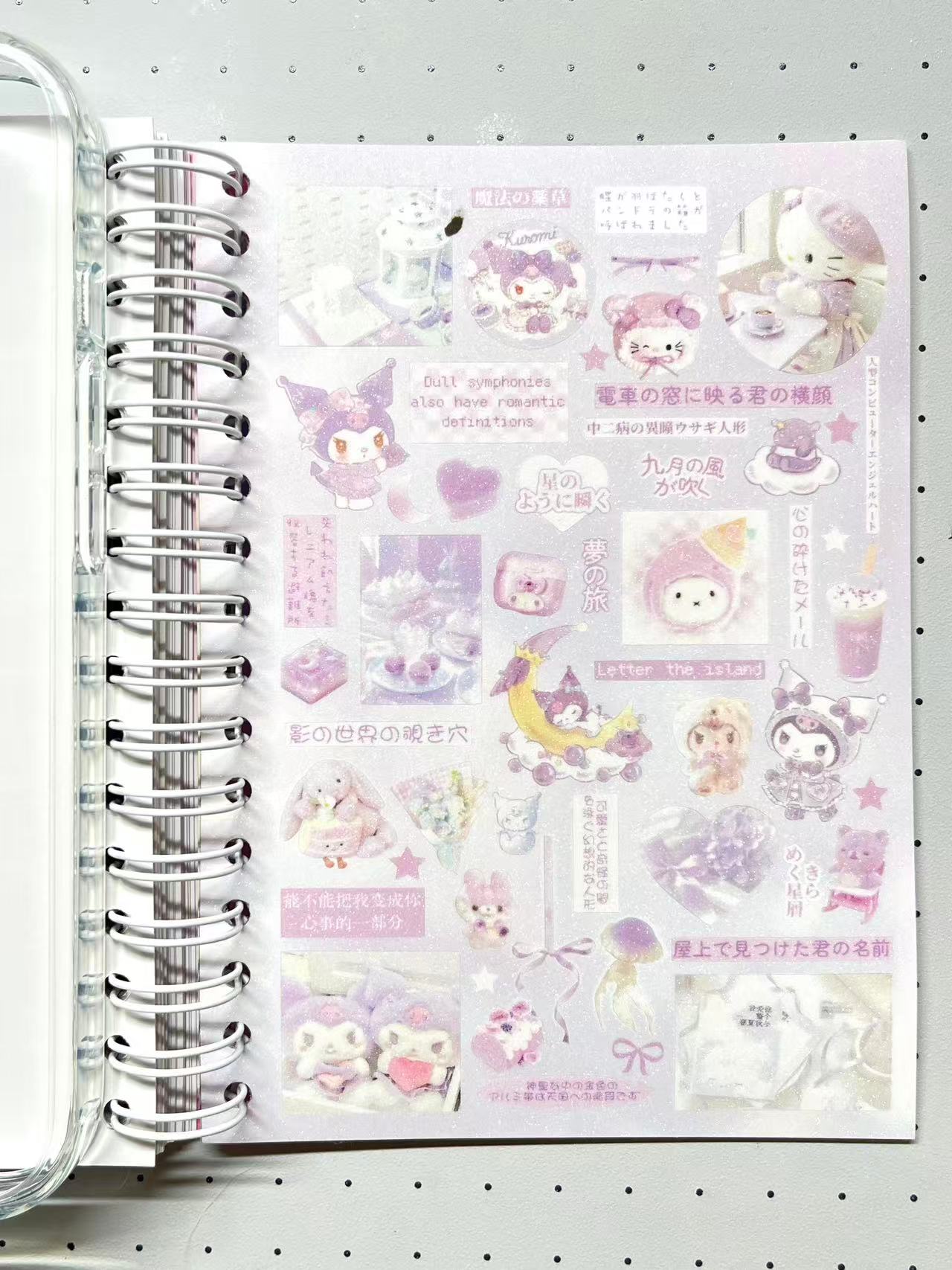 【Limited Edition 11】Cream Fantasia Sticker Book Handmade Sticker Phone Case