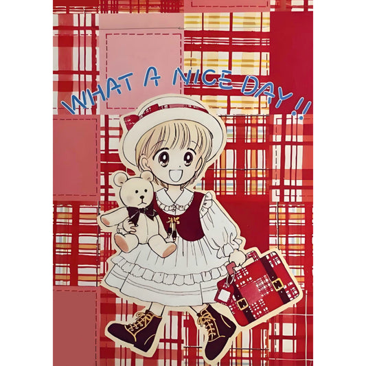 【Pre-Order】50Pages Showa Girl's Manga Sticker Book A