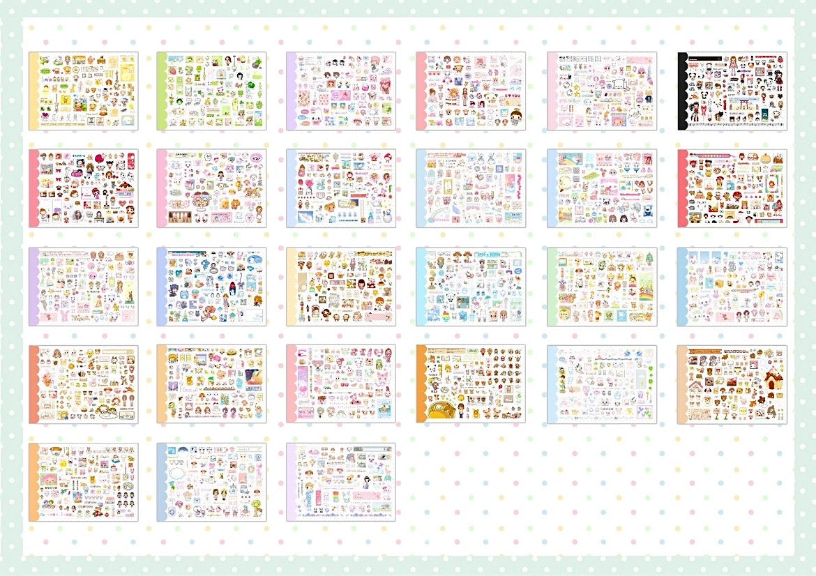 【Pre-Order/Group Buy Closed】Little Bread Sticker Book( 3 Available)