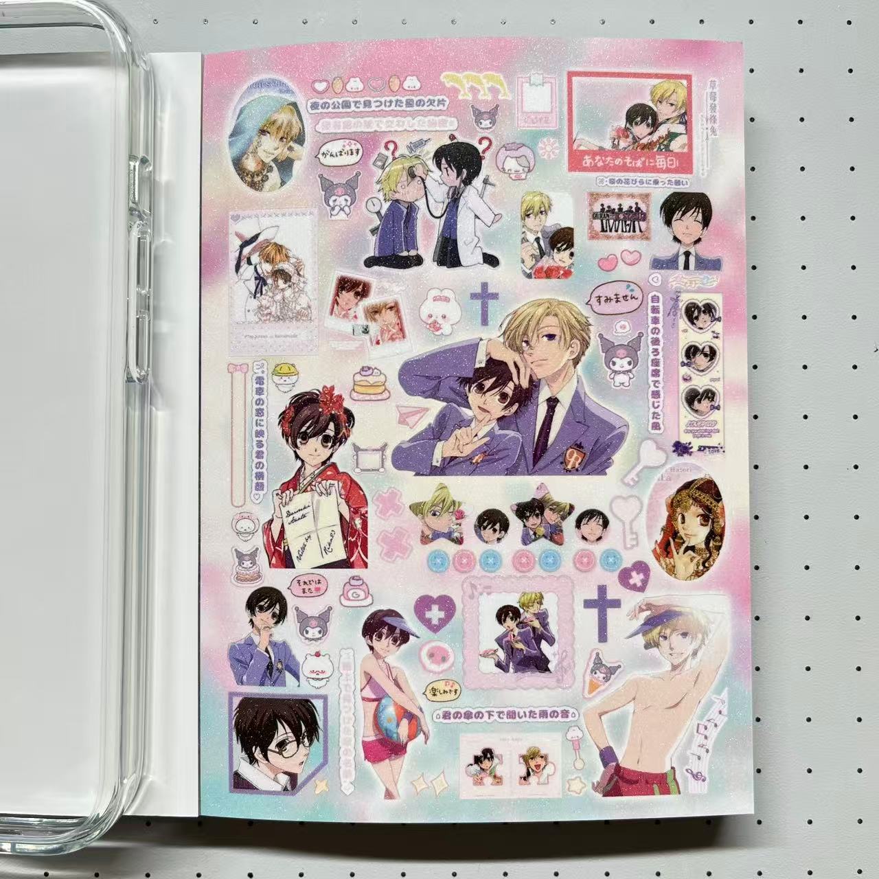 【Limited Edition 12】Chronicle Of Time's Love Sticker Book Handmade Sticker Phone Case