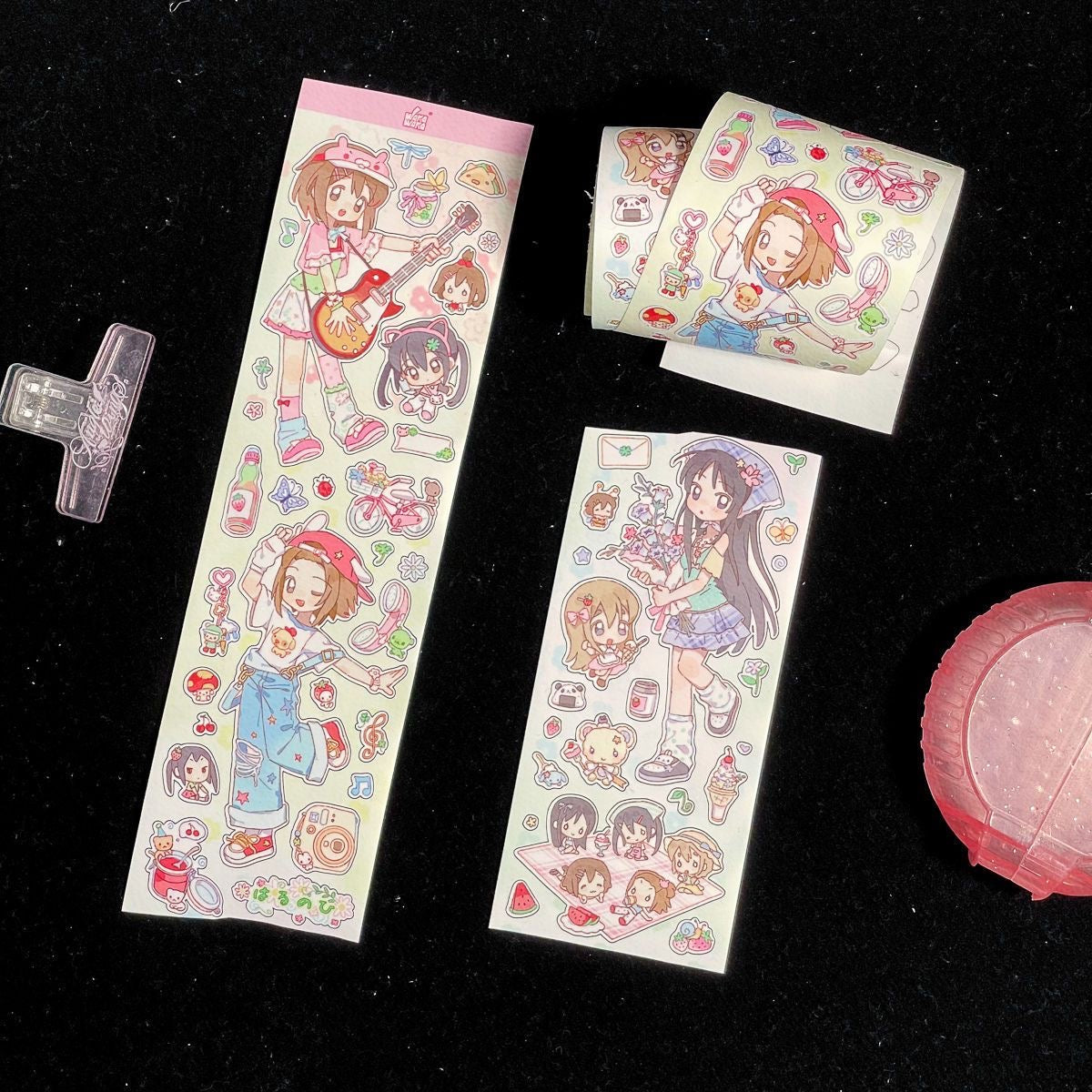 13.78inches K-ON! Sticker Roll
