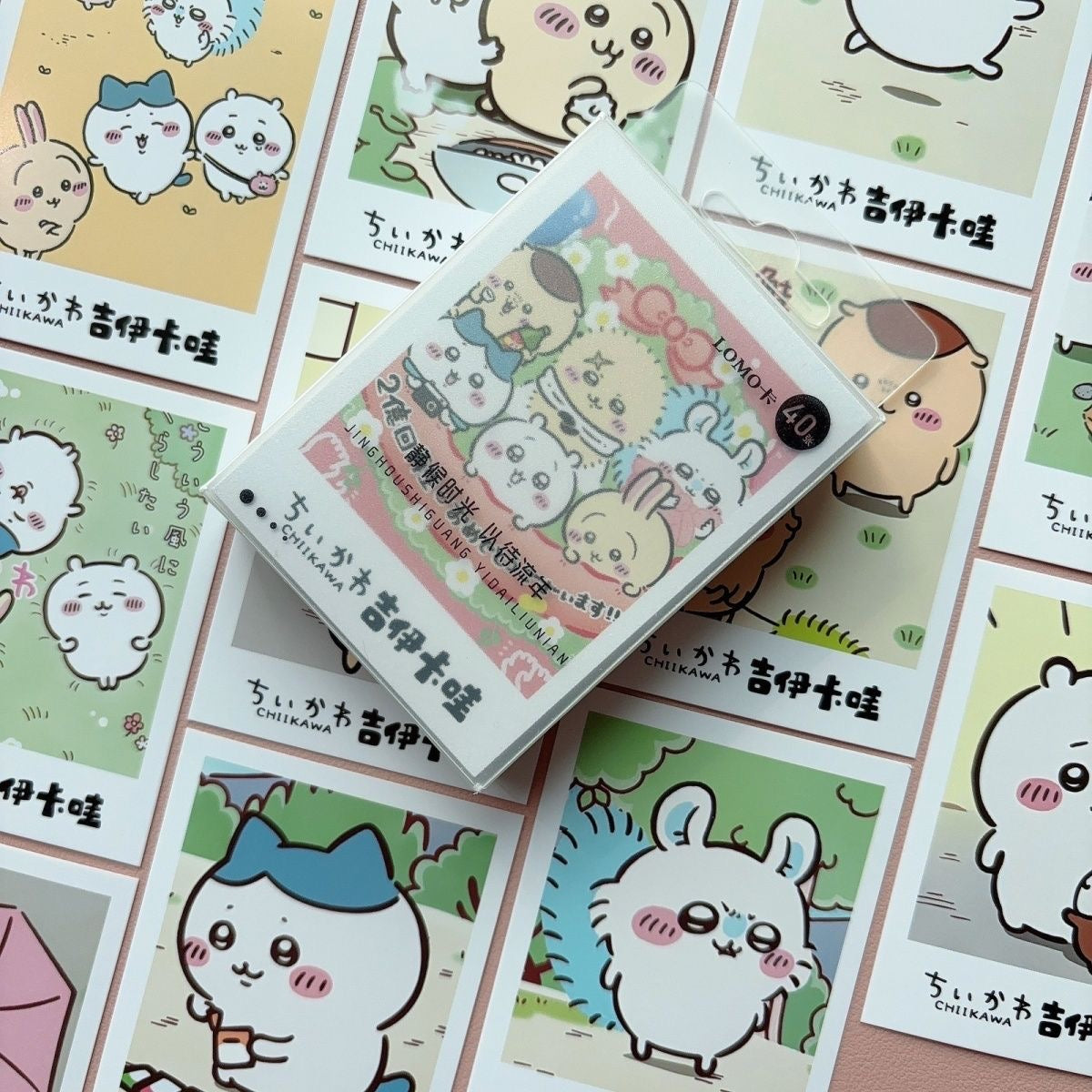 40pcs Chiikawa Lomo Cards (Not Stickers)