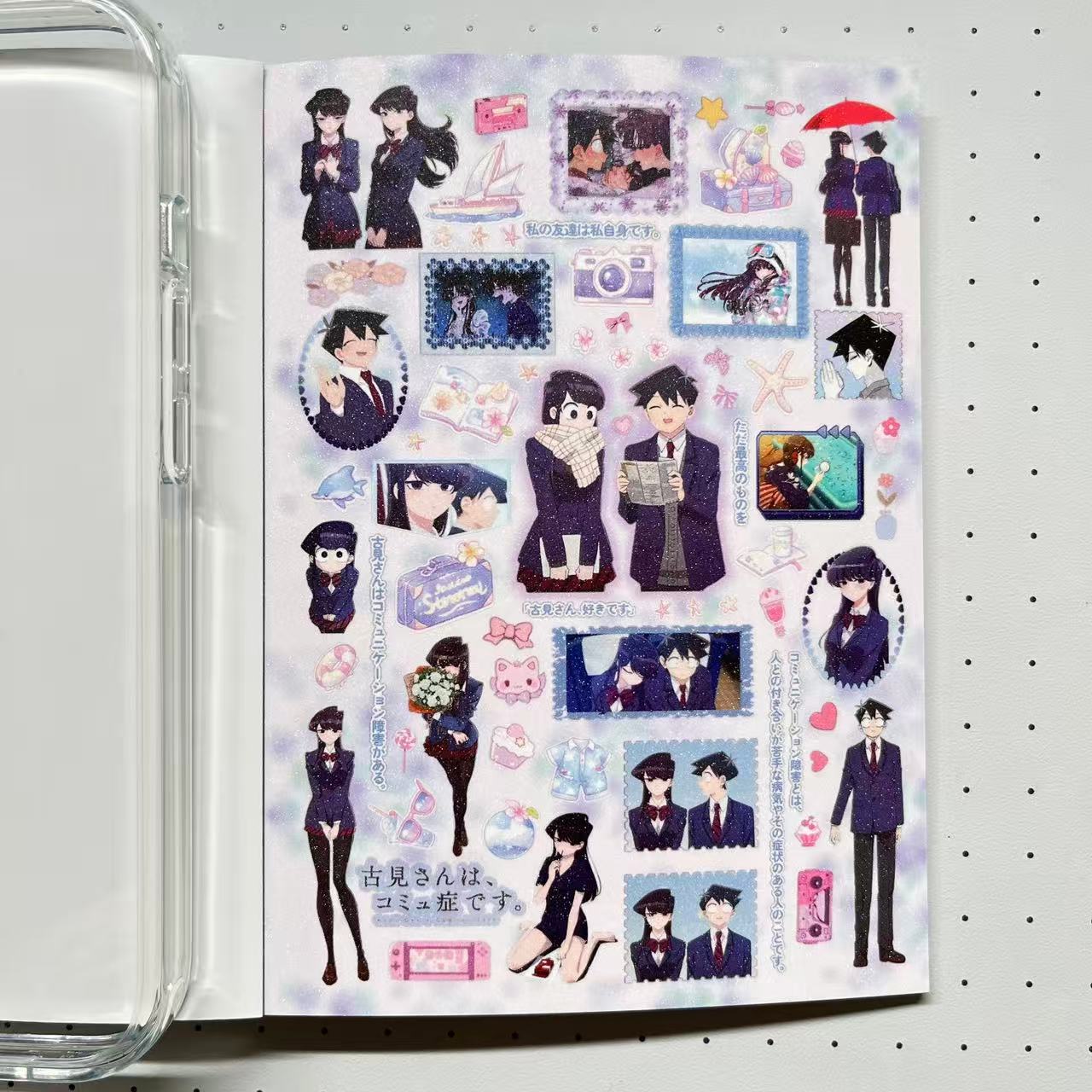【Limited Edition 12】Chronicle Of Time's Love Sticker Book Handmade Sticker Phone Case