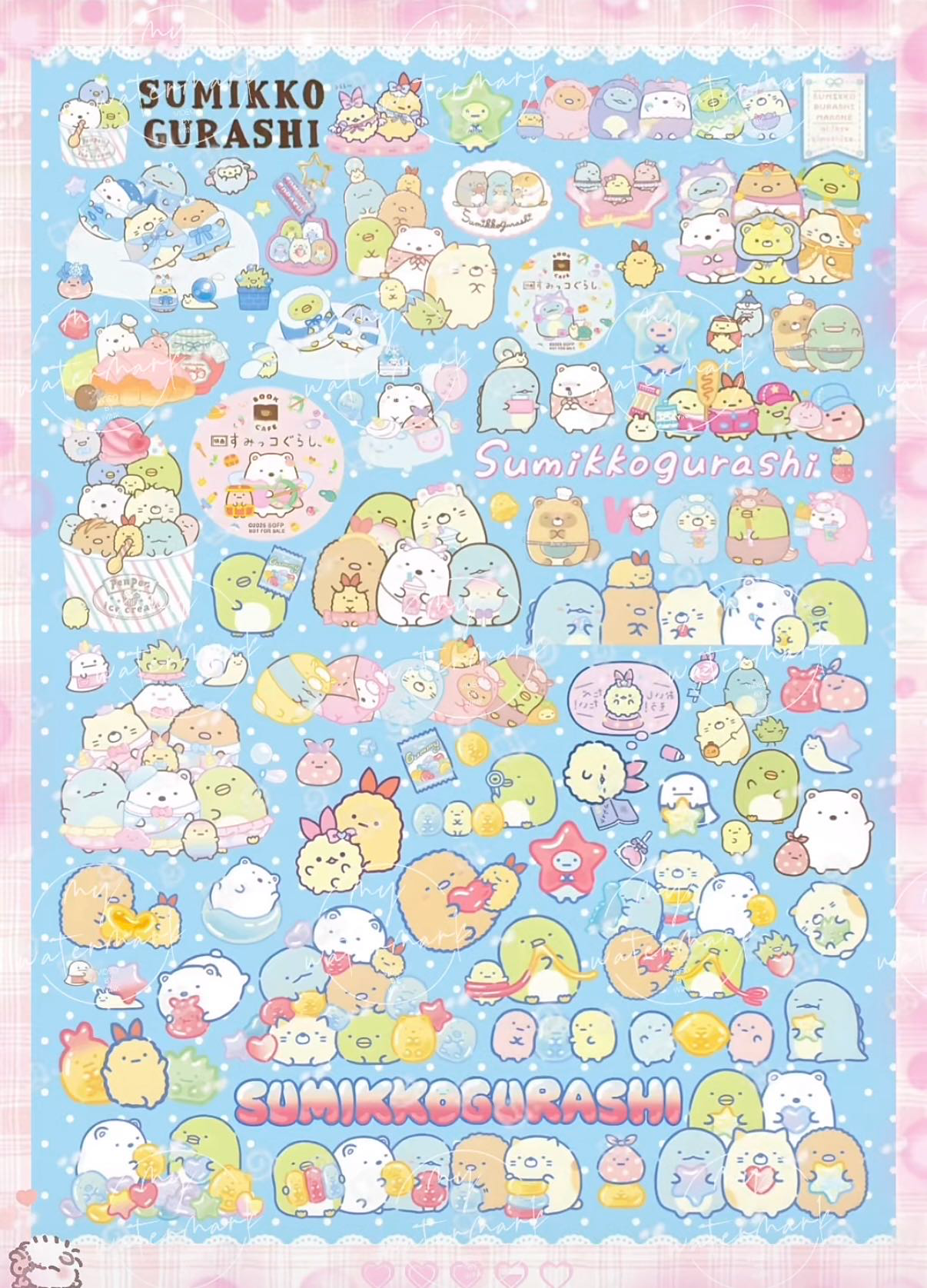 【Pre-Order】Wonderland Shop Sticker Book(Single Pages Can Be Purchased Individually)