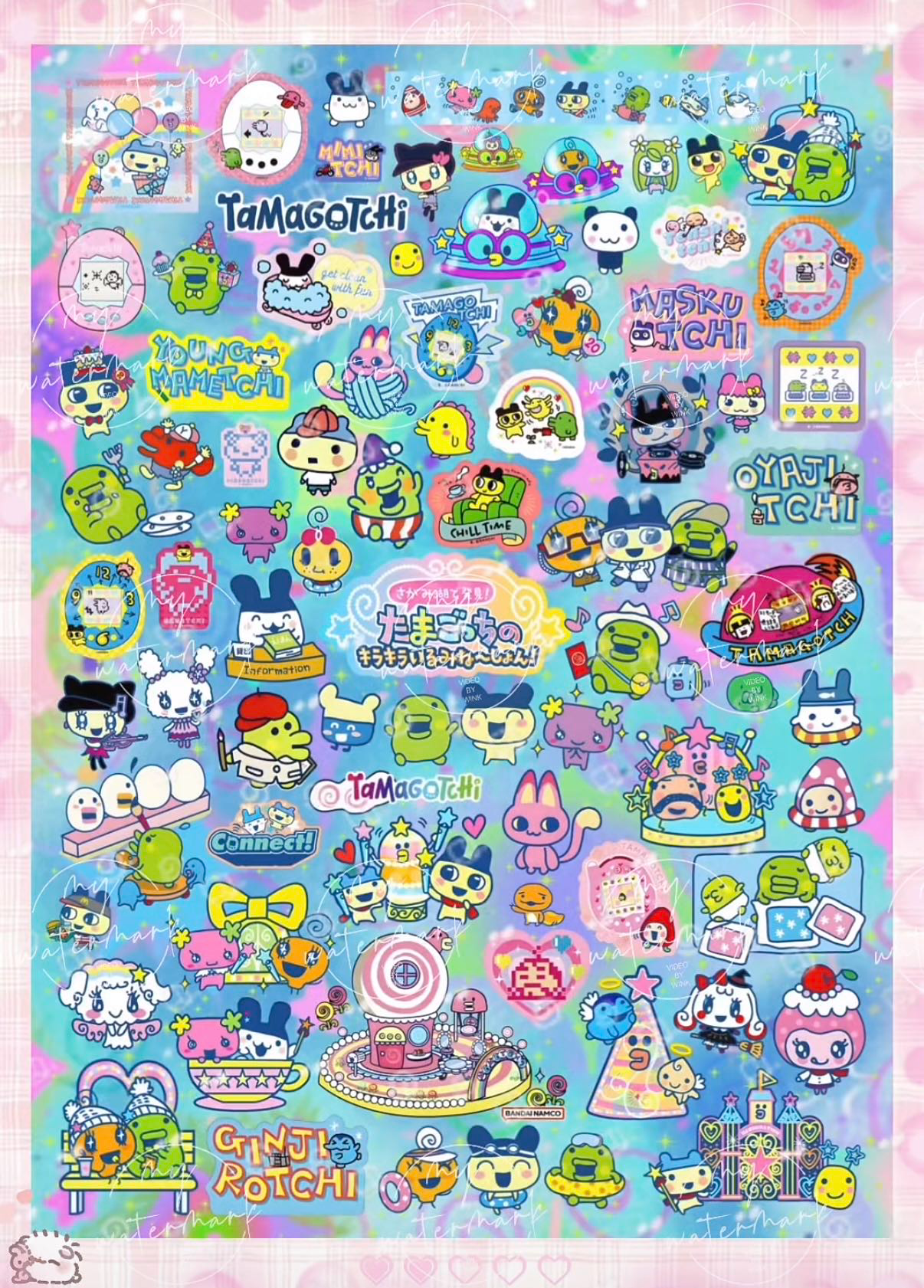 【Pre-Order】Wonderland Shop Sticker Book(Single Pages Can Be Purchased Individually)