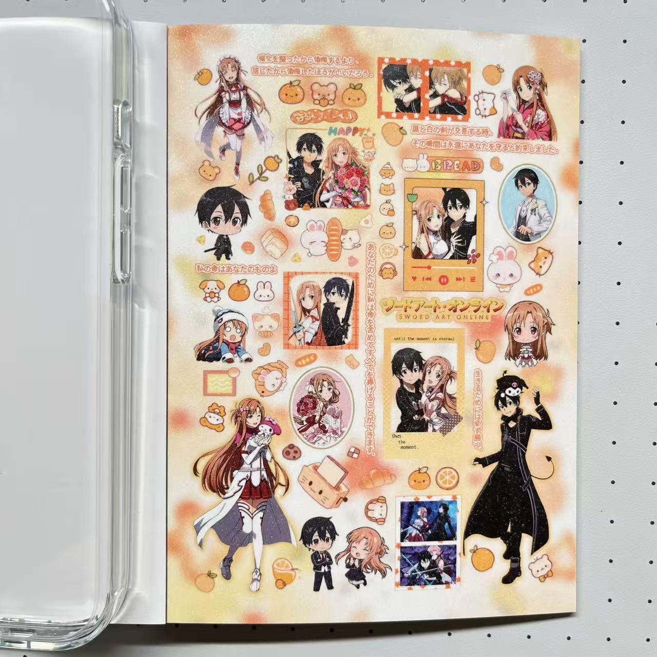 【Limited Edition 12】Chronicle Of Time's Love Sticker Book Handmade Sticker Phone Case
