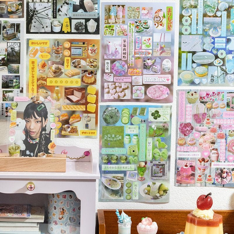 45Pages Lucky CatJapanese Sticker Book