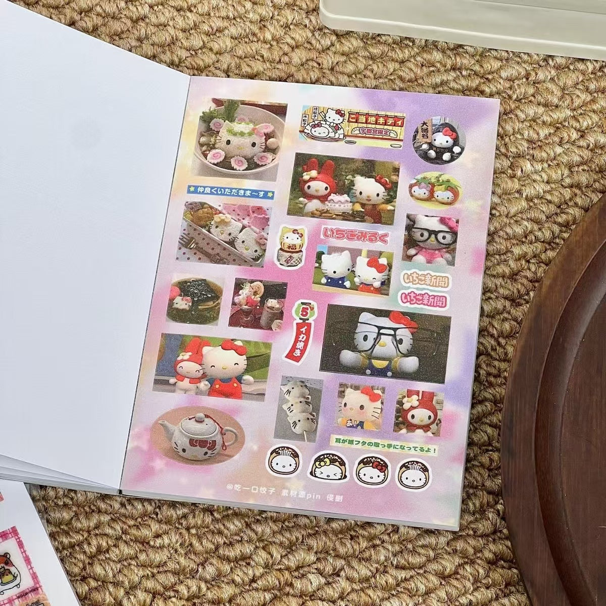 48Pages Japanese Cute Elements Sticker Book