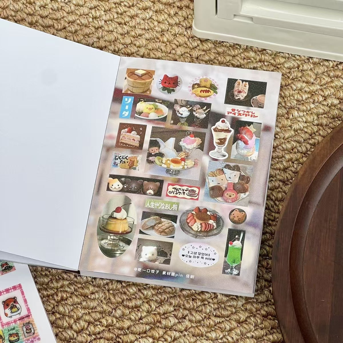 48Pages Japanese Cute Elements Sticker Book