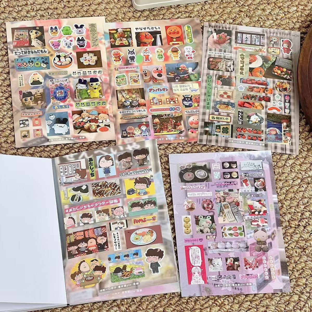 48Pages Japanese Cute Elements Sticker Book