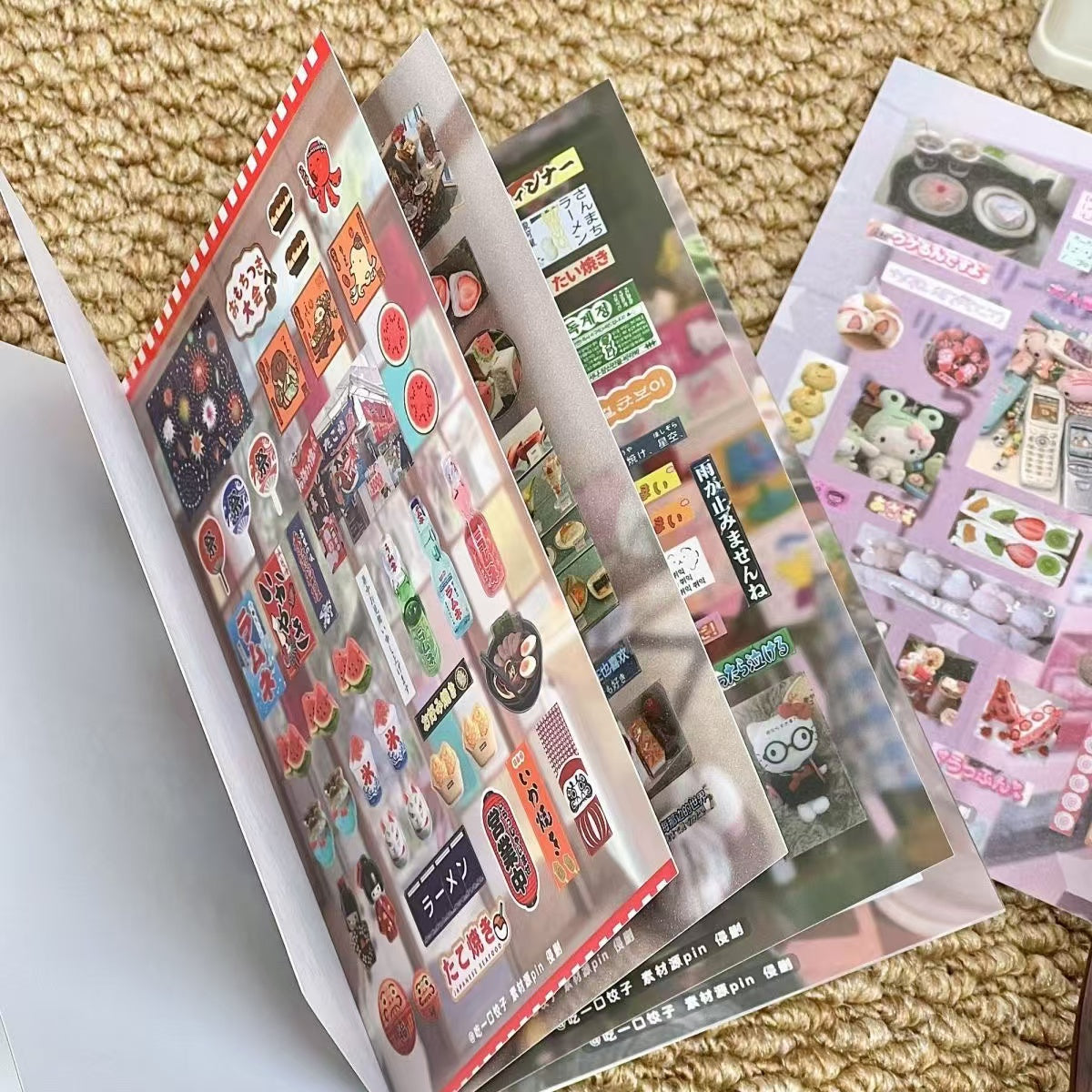 48Pages Japanese Cute Elements Sticker Book