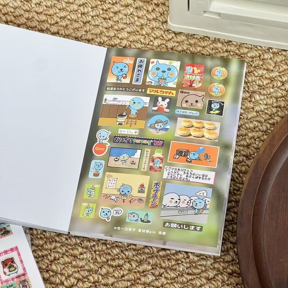 48Pages Japanese Cute Elements Sticker Book