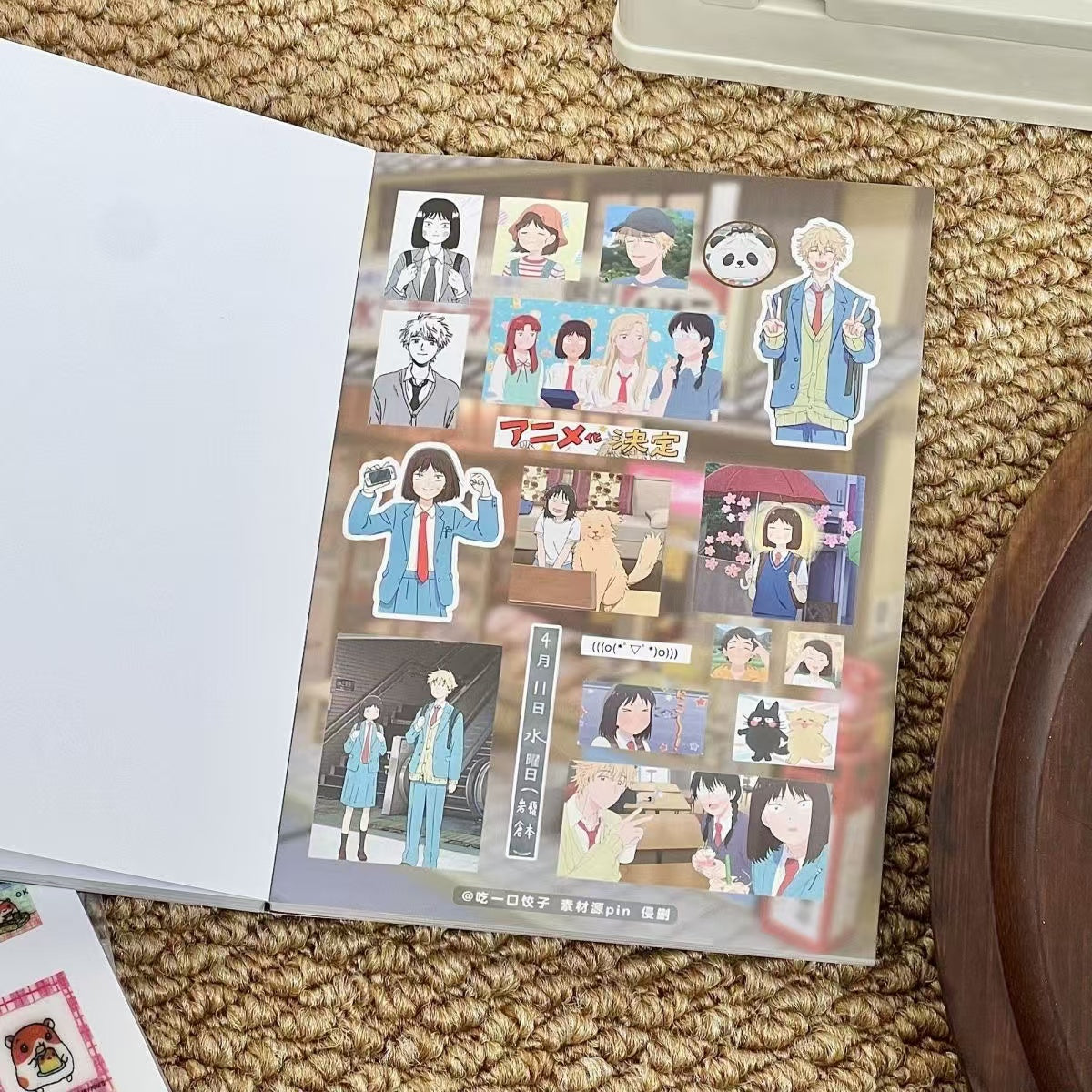 48Pages Japanese Cute Elements Sticker Book