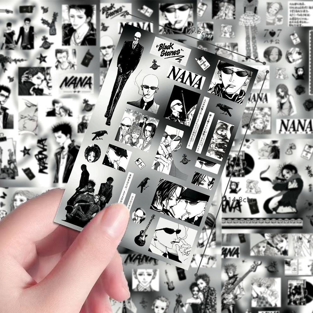 8 Sheets NANA‌ Stickers