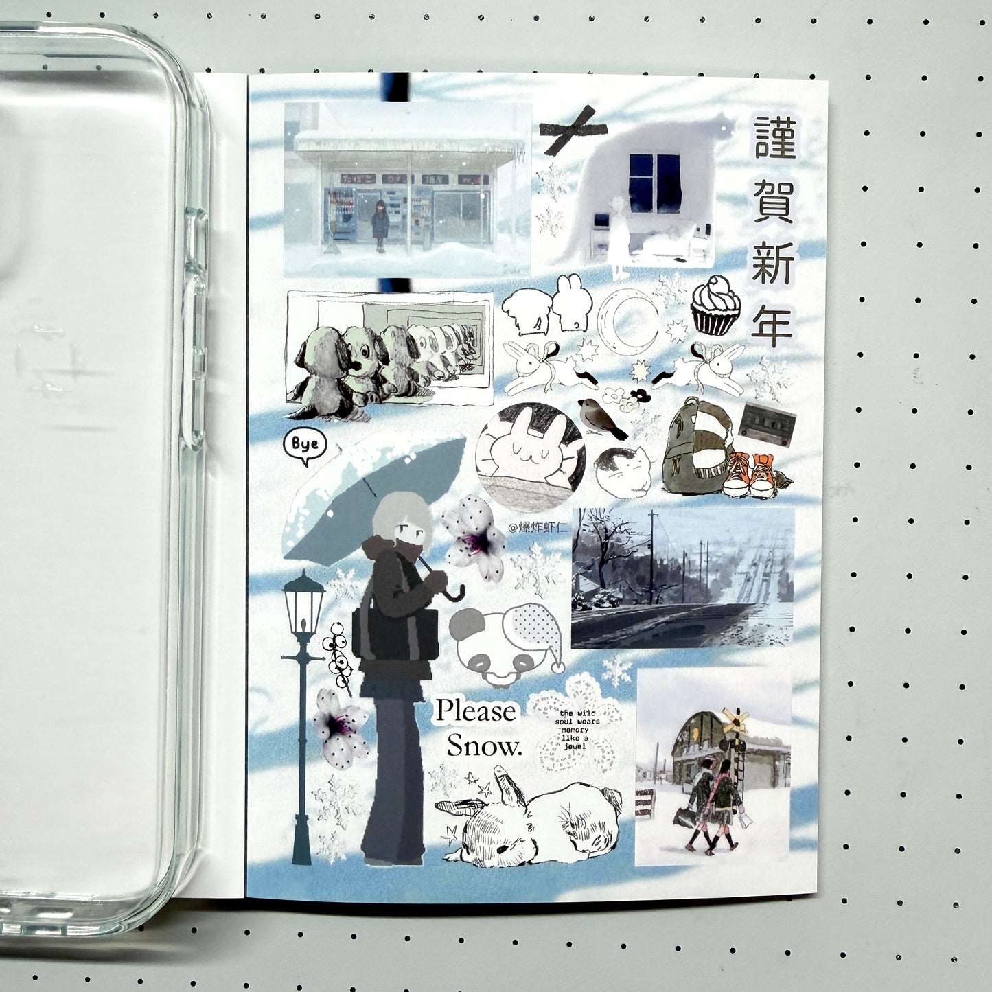 【Limited Edition 13】Soul Resonance Sticker Book Handmade Sticker Phone Case