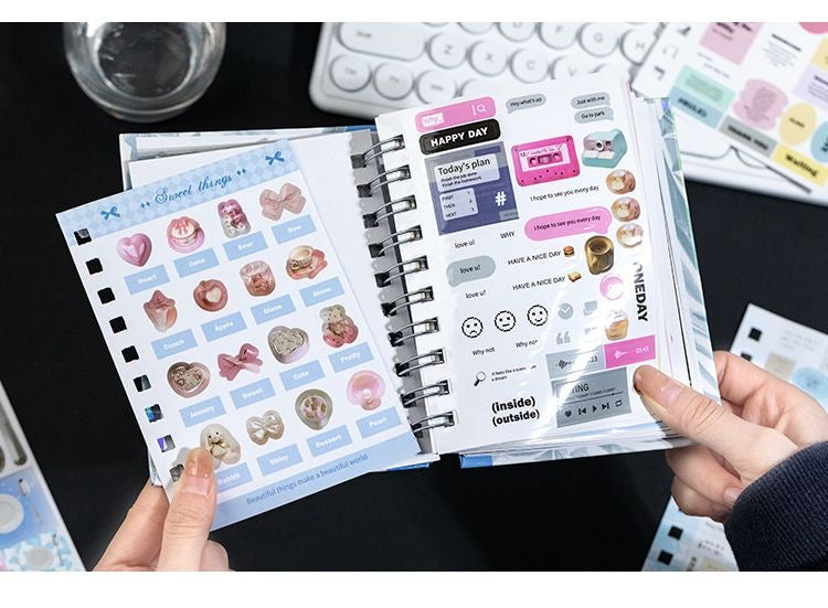 60Pages Fragments Of Time Sticker Book