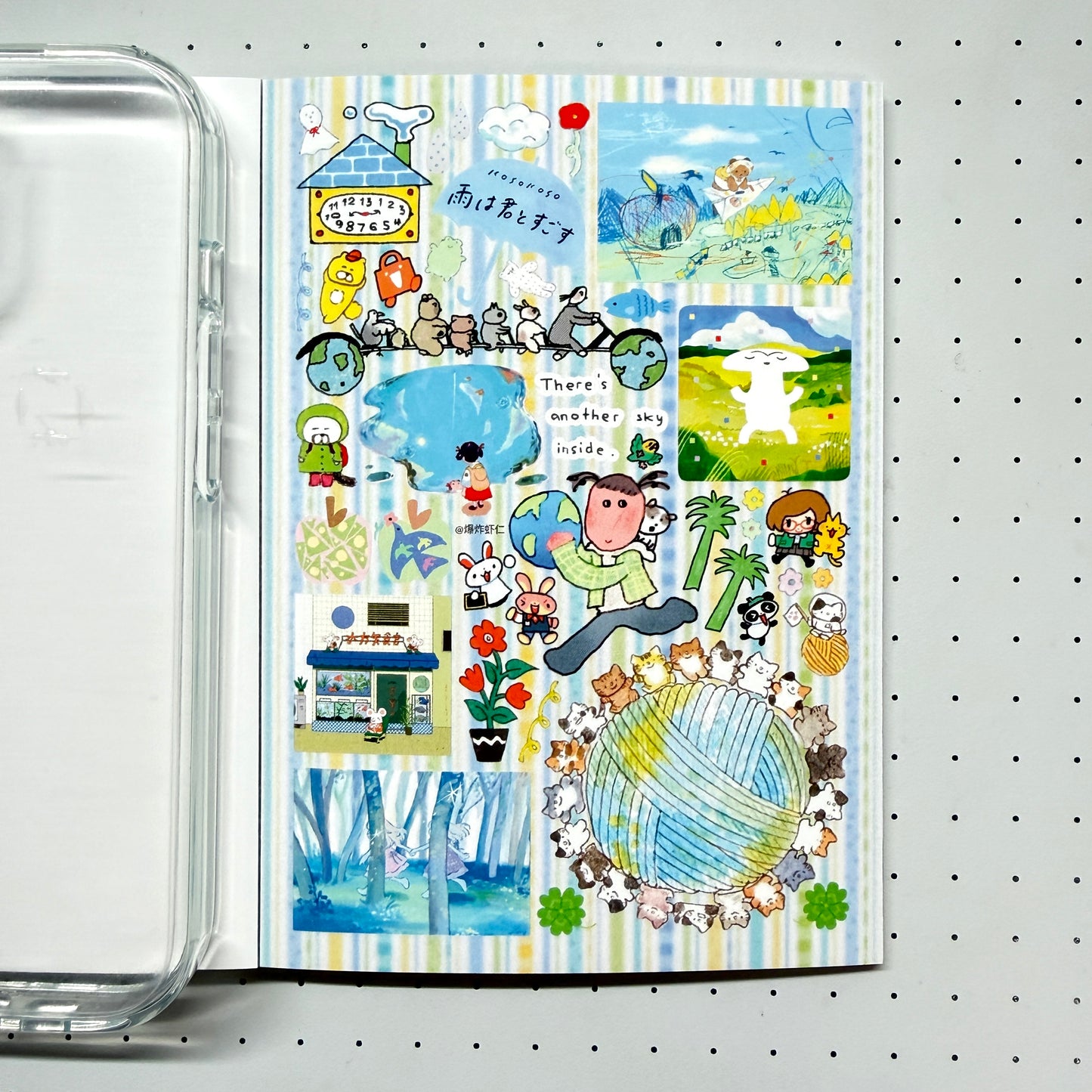 【Limited Edition 13】Soul Resonance Sticker Book Handmade Sticker Phone Case