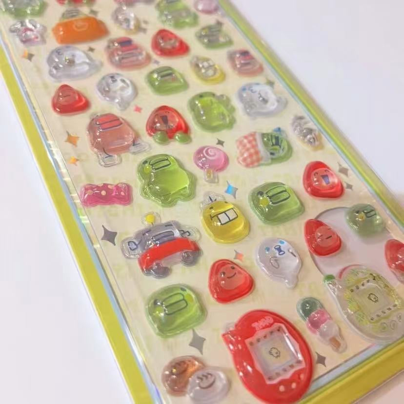 Tamagotchi 3D Stickers