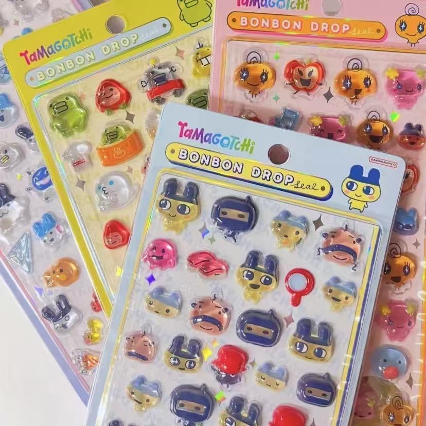 Tamagotchi 3D Stickers