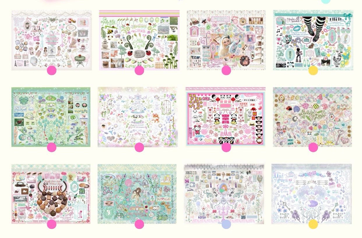 【Pre-Order】31Pages Peta’s Gift Box Sticker Book