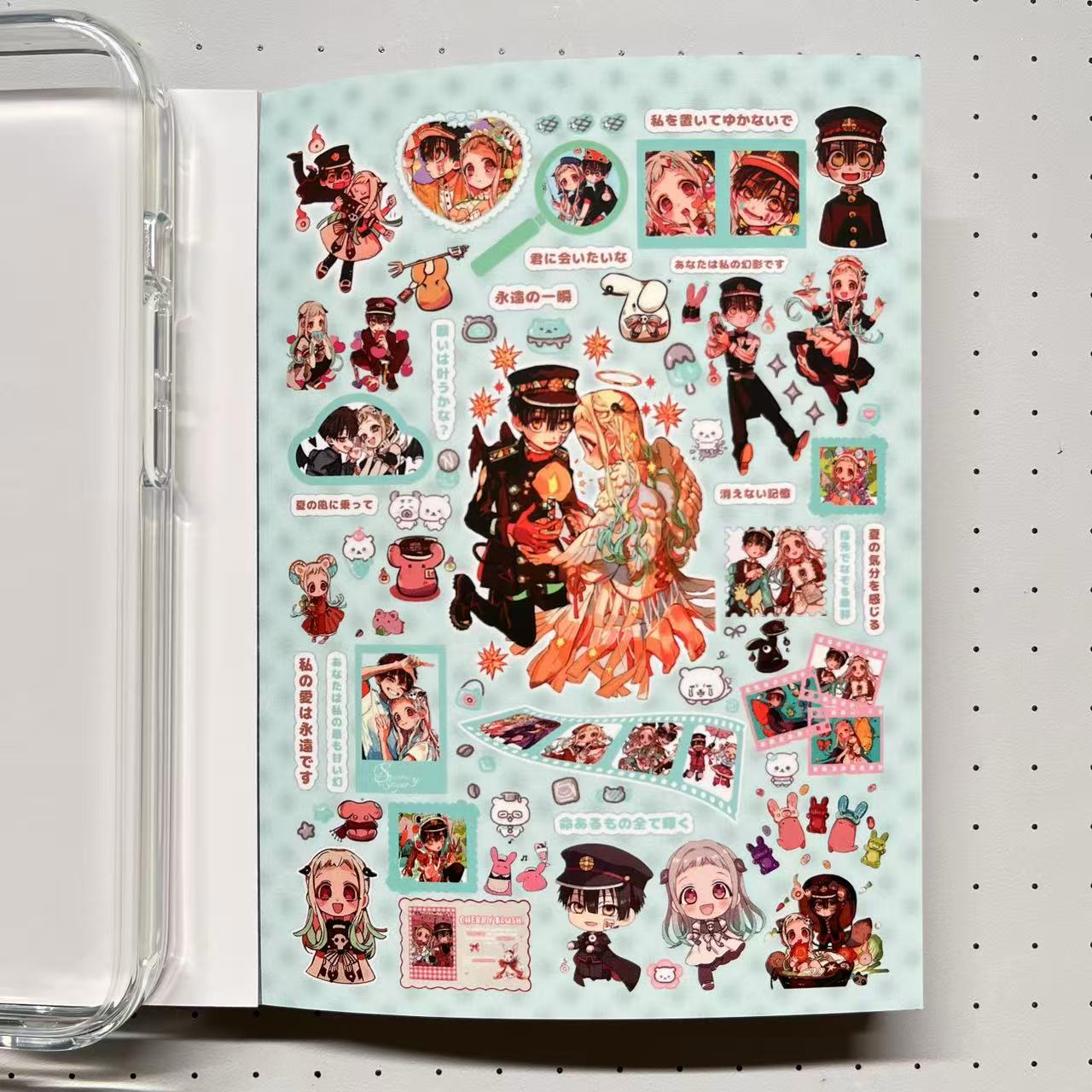【Limited Edition 12】Chronicle Of Time's Love Sticker Book Handmade Sticker Phone Case