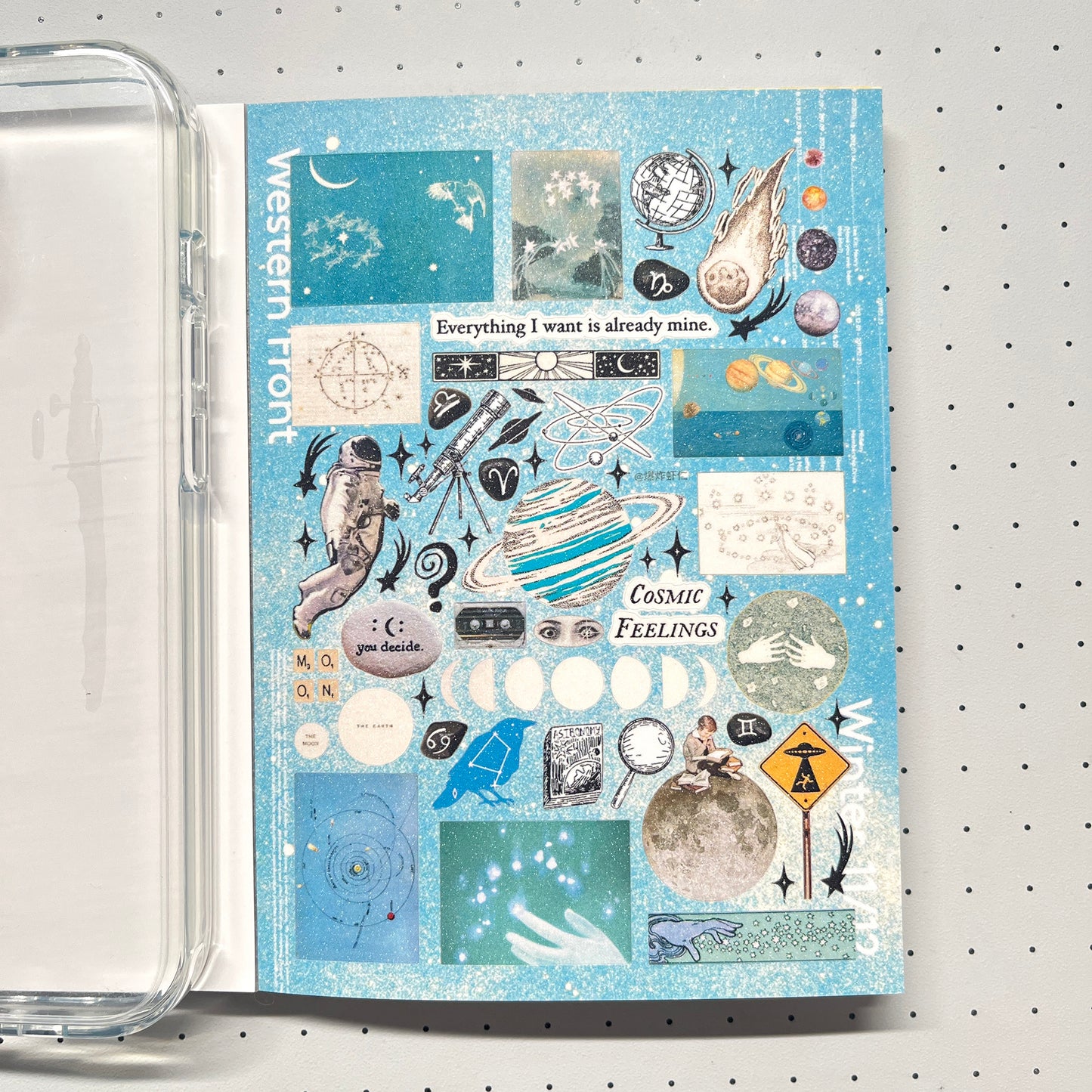 【Limited Edition 9】Steal a moment of leisure Sticker Book Handmade Sticker Phone Case