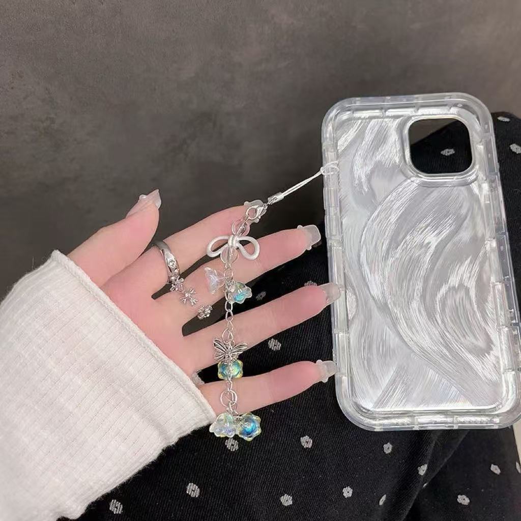 Flower Butterfly Colorful Mobile Phone Chain