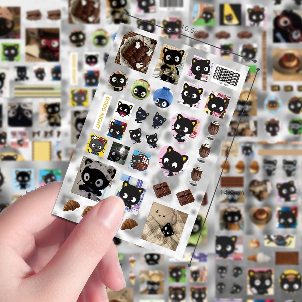 8 Sheets Chococat Stickers