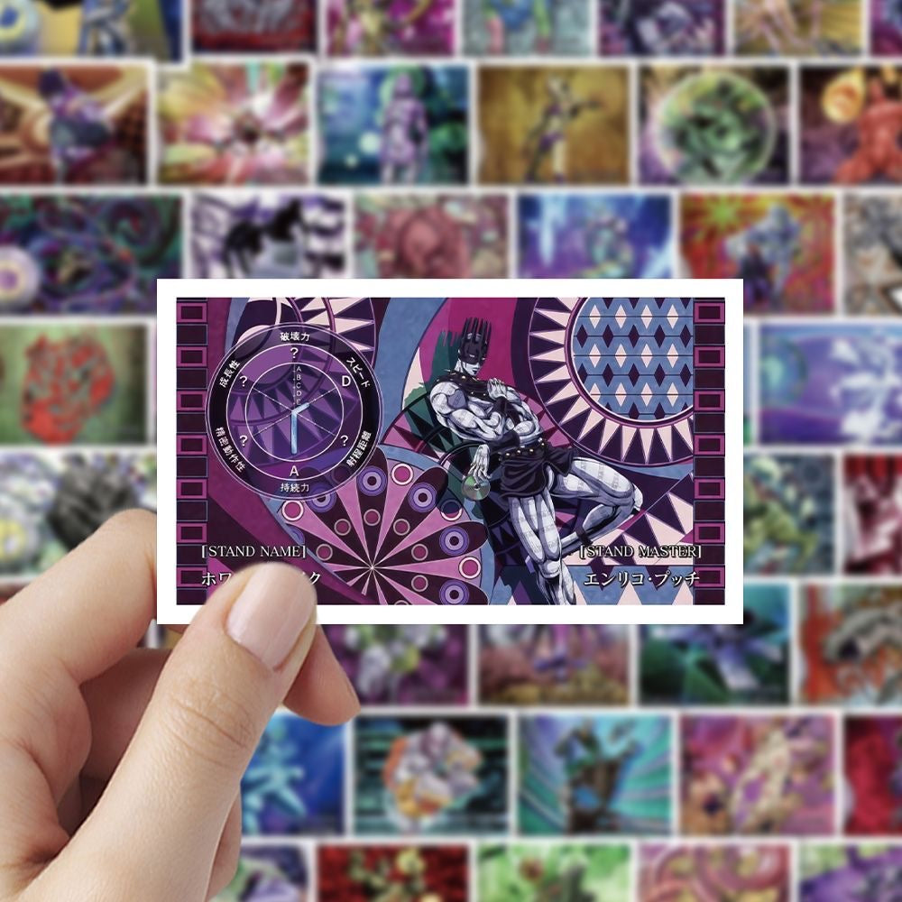 96Pcs JoJo's Bizarre Adventure Stand Stickers