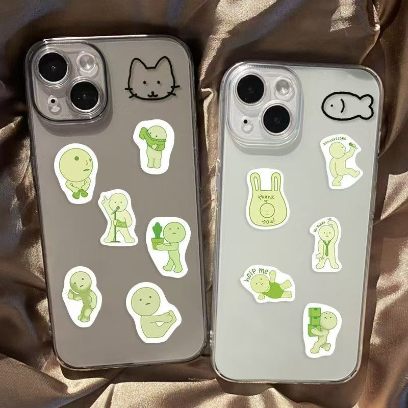 50Pcs Smiski Stickers Waterproof Stickers