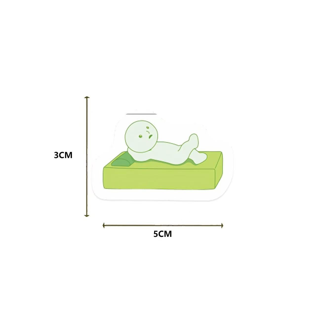 50Pcs Smiski Stickers Waterproof Stickers