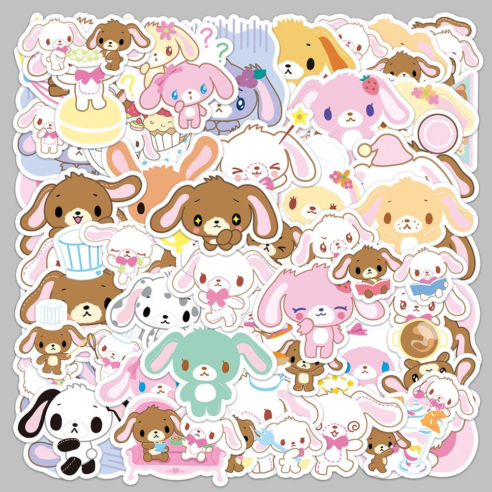 50Pcs Sugarbunnies Cartoon Creative Stickers