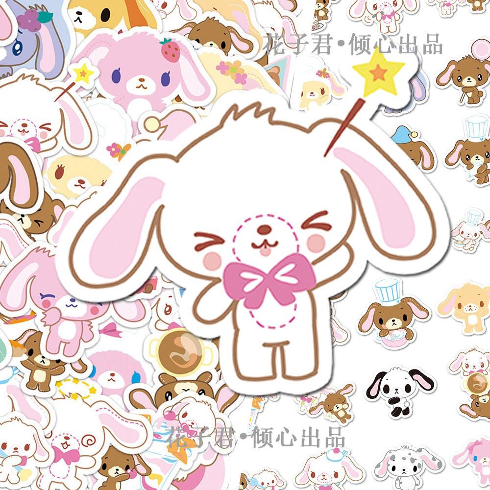 50Pcs Sugarbunnies Cartoon Creative Stickers